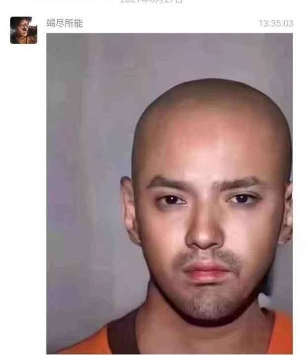 Lan truyền Ngô Diệc Phàm đầu trọc, râu ria thê thảm trong tù-1