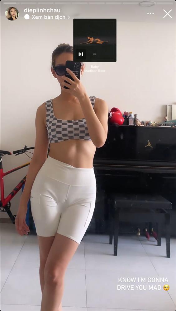 Hana Giang Anh bị phản ứng vì lỗi mặc đồ gym lộ vùng kín-9