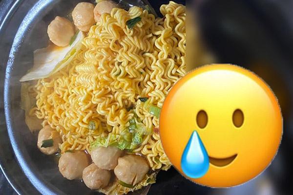 Pha gói mì tôm không xong, dân mạng thương xót cô gái ngáo ngơ-2