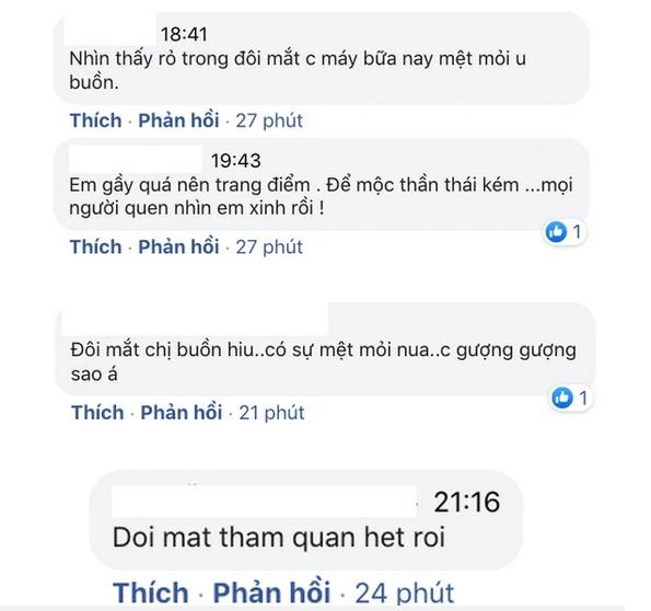 Khánh Thi gầy rộc, mắt thâm nghi diễn khi livestream hạnh phúc-6
