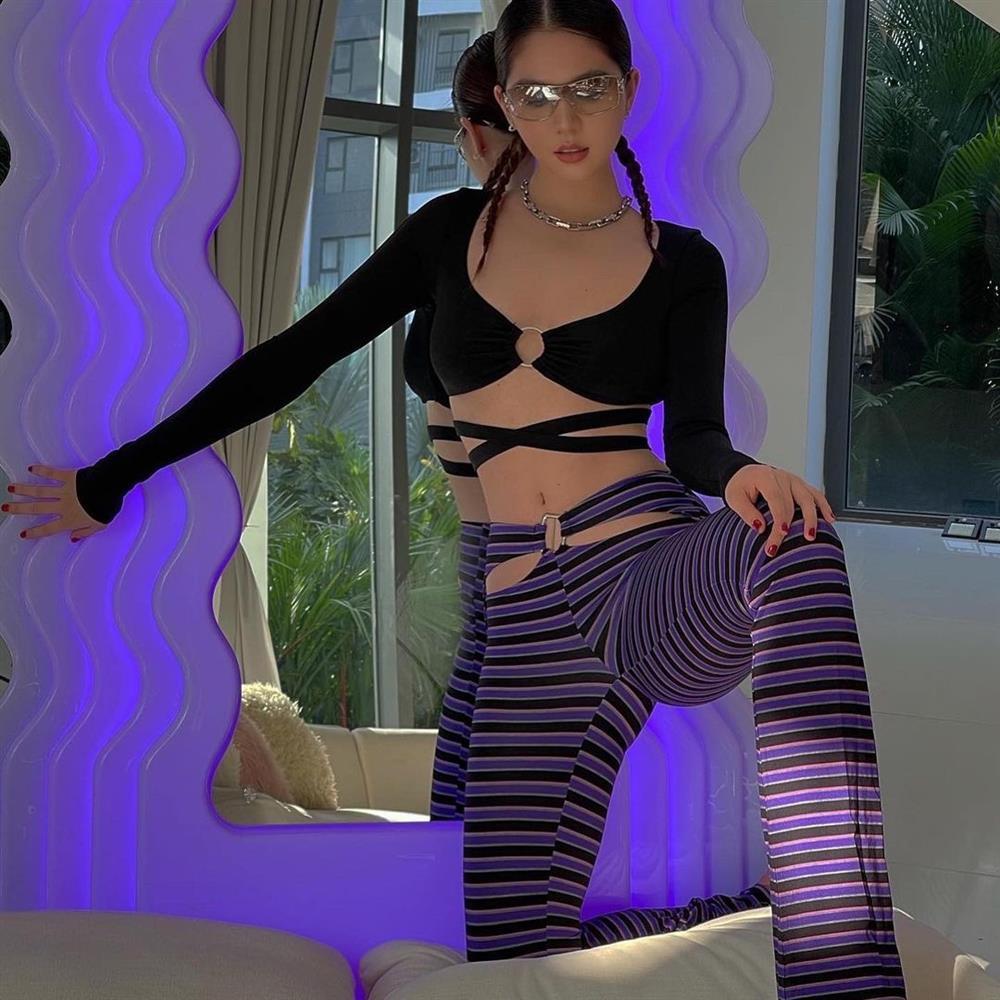 Chán đồ xuyên thấu, Ngọc Trinh lăng xê mốt quần khoét ngay xương chậu-3