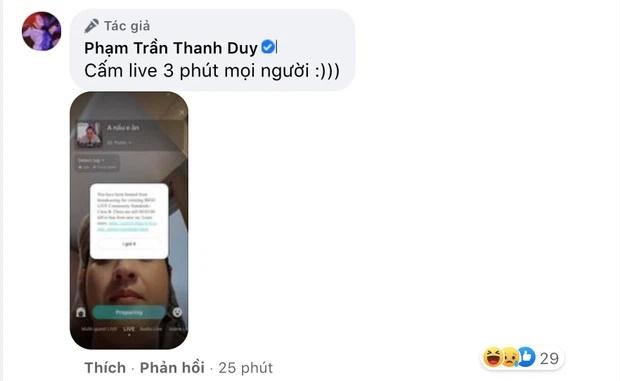 Thanh Duy bị cấm livestream vì hành động khiêu dâm?-2