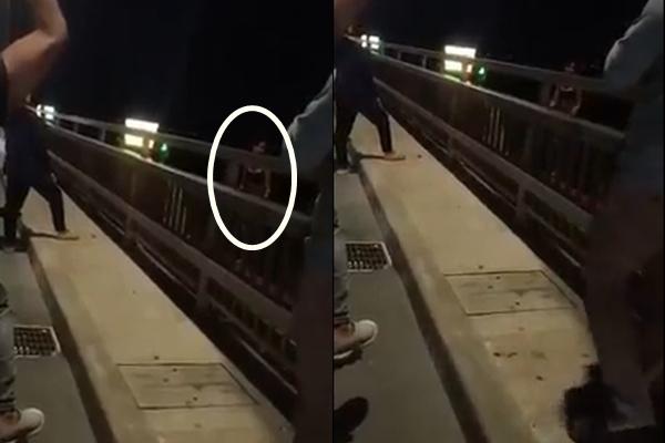 Cô gái trẻ đêm qua nhảy cầu Nhật Tân: Đã tự bơi vào bờ-2