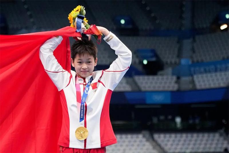 Cô bé 14 tuổi quyết tâm vô địch Olympic, lý do ai cũng xúc động-1