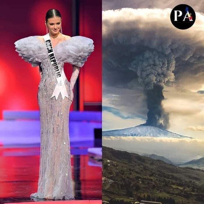 Cười xỉu váy dạ hội hoa hậu, ám ảnh bộ như bì lợn chiên giòn-13