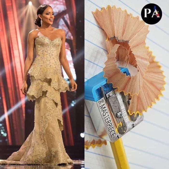 Cười xỉu váy dạ hội hoa hậu, ám ảnh bộ như bì lợn chiên giòn-17