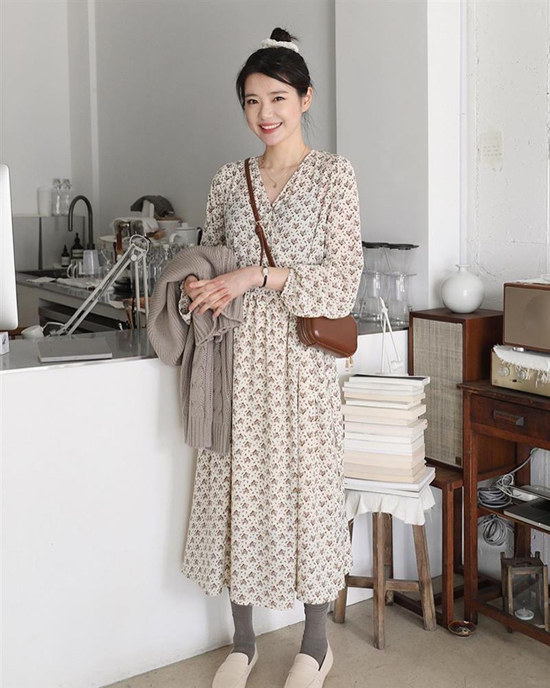 5 xu hướng váy dài mặc thu giúp nàng xinh hết phần thiên hạ-9