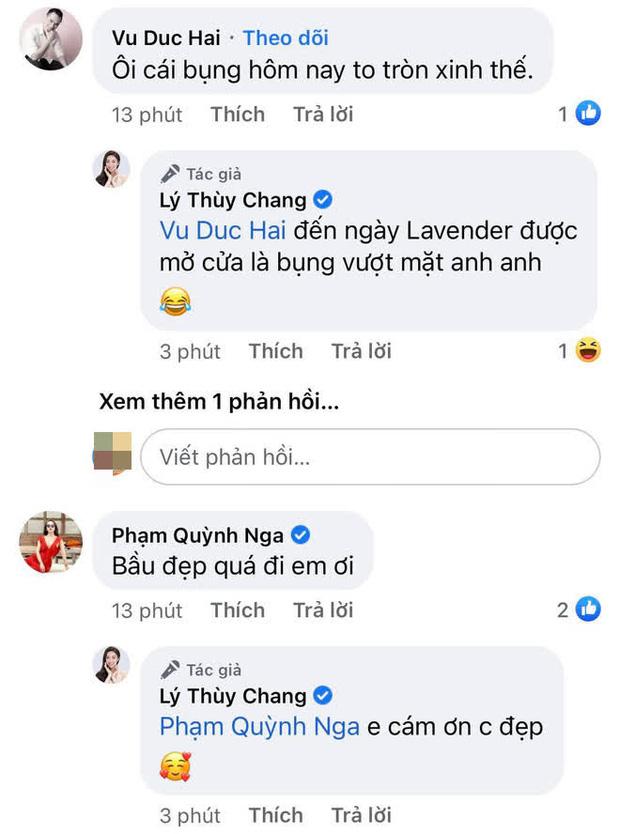 Vợ giàu có kém 16 tuổi của Chi Bảo lần đầu khoe bụng to vượt mặt-3