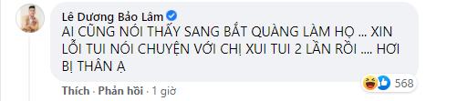 Lê Dương Bảo Lâm bị nói thấy Hà Hồ sang bắt quàng làm họ-3