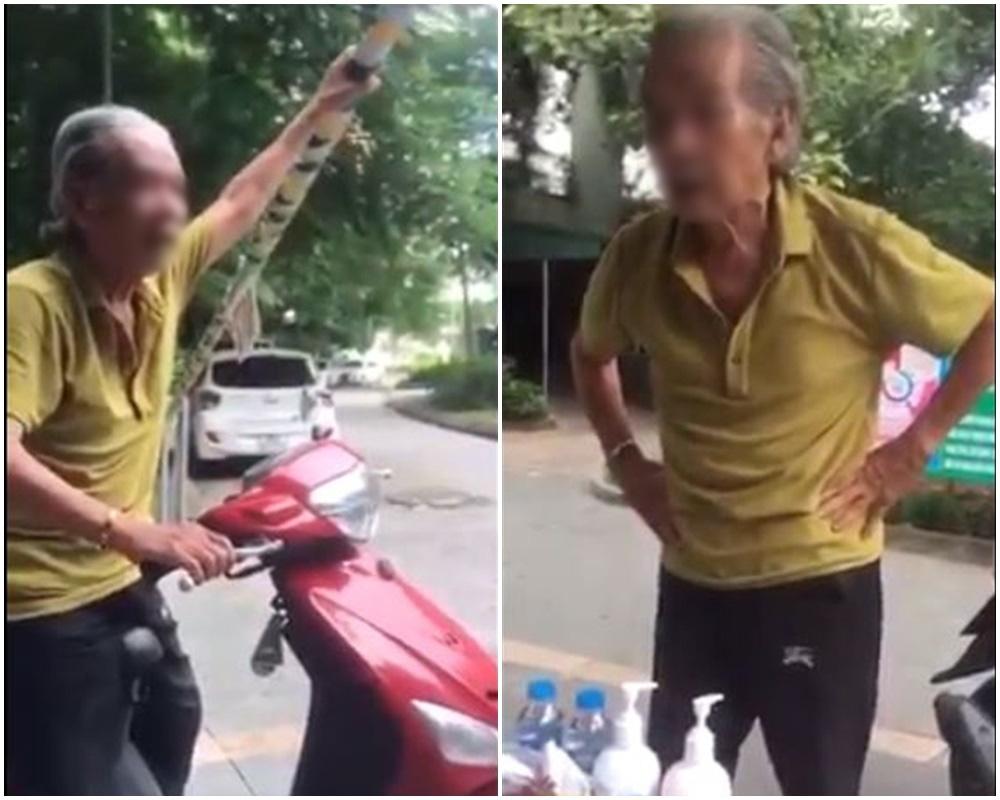 Người nhà bị chặn, cụ già lăng mạ cán bộ: Loại không có trái tim-1