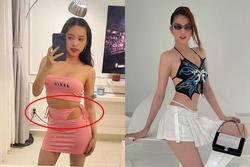 Thúy Vi mặc váy như lộ nội y tam giác, độ sexy kém xa Ngọc Trinh