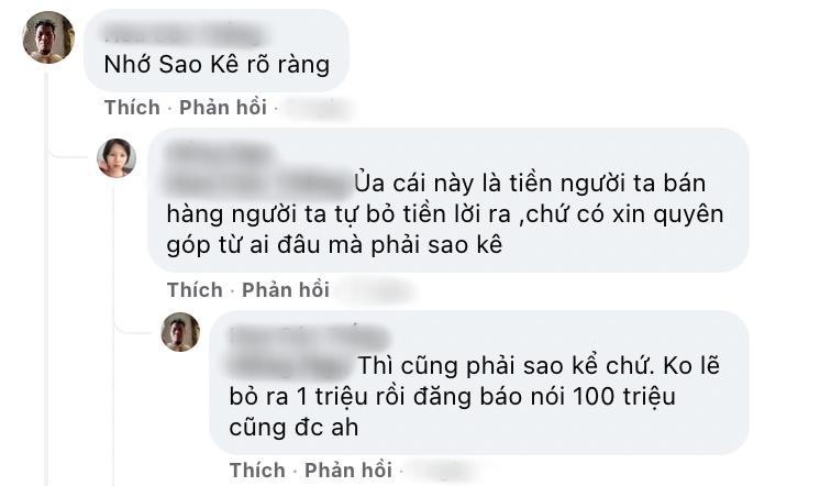 Ngọc Trinh bị lôi vào đại chiến sao kê vì gây quỹ từ thiện mùa dịch-7