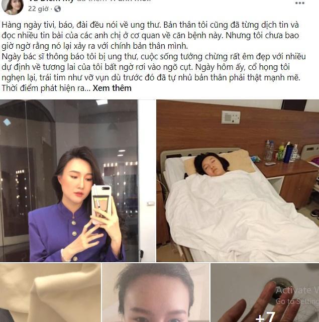 Sức khỏe MC xinh đẹp phát hiện ung thư sau lễ dạm ngõ-1