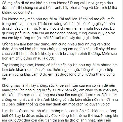 Bác sĩ bảo vợ chưa đẻ, chồng vội dúi 50k bắt vợ tự đi xe ôm về-1
