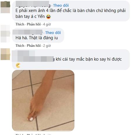 Võ Hoàng Yến lộ ngón chân dài như ngón tay người khác-3