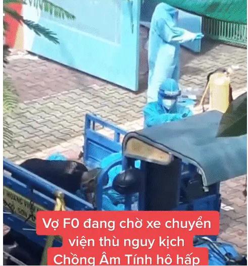 Vợ F0 nguy kịch, chồng bất chấp dùng miệng hô hấp nhân tạo-2