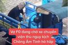 Vợ F0 nguy kịch, chồng bất chấp dùng miệng hô hấp nhân tạo