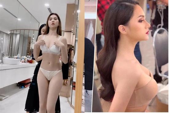 Sao Việt trong phòng thay đồ: Khoảnh khắc tuyết lê ngồn ngộn