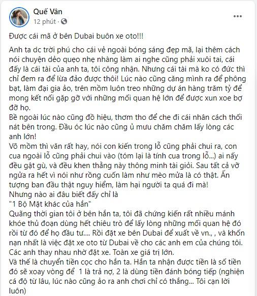 Quế Vân công khai nguyên nhân sâu xa bạn trai bỏ con ruột-3