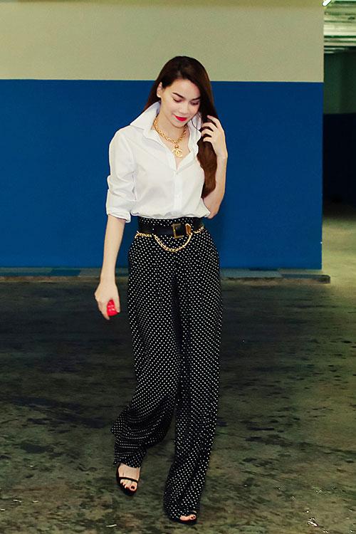 Học cách mix&match sơ mi đẹp xuất sắc của Minh Hằng, Hà Hồ-9