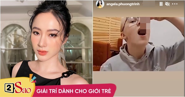Angela Phương Trinh tiếp tục chia sẻ clip nuốt giun đất kinh dị