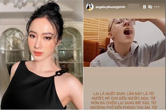 Angela Phương Trinh liên tiếp chia sẻ clip nuốt giun đất rùng rợn