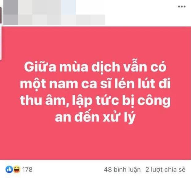 Erik bị vạ lây khi có tin công an sờ gáy ca sĩ tụ tập thu âm mùa dịch-1