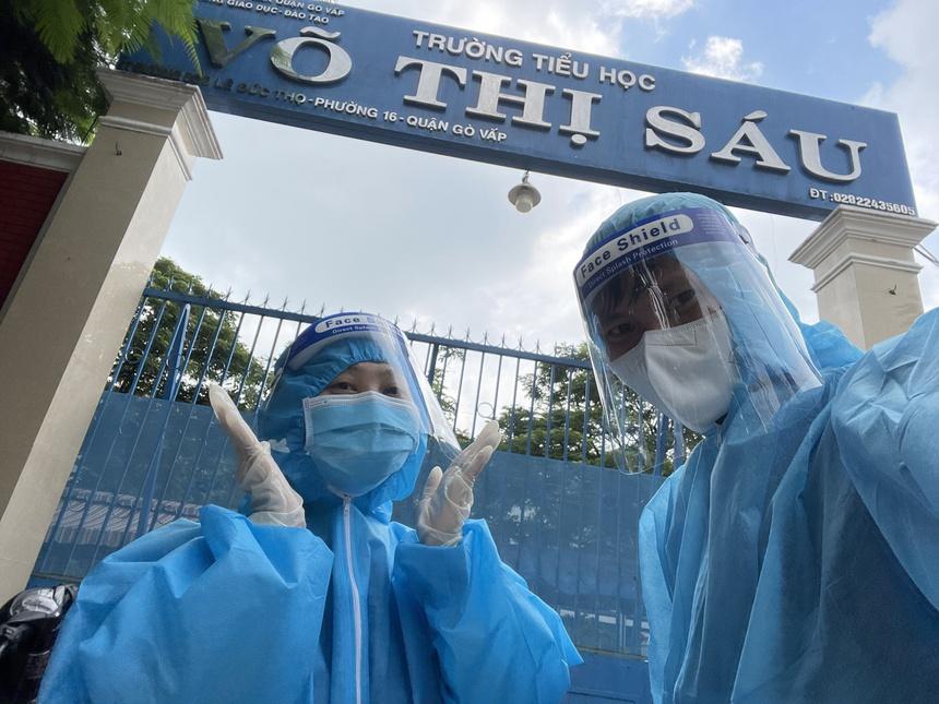 Nhà có 9 F0 khỏi bệnh, 4 người xung phong đi chống dịch-1