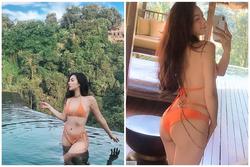 Tình cũ Lương Bằng Quang xả ảnh bikini, độ tinh tế 'đè bẹp' Ngân 98