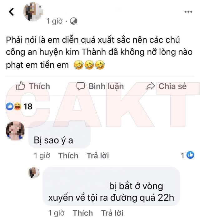 Thanh niên lạy lục công an rồi về viết status tự khen: Diễn xuất sắc-1