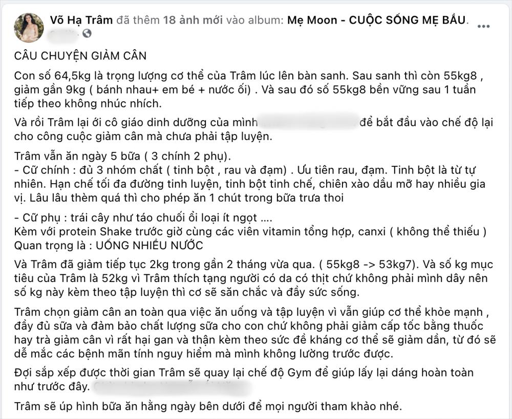 Võ Hạ Trâm body như lực sĩ sau 3 tháng sinh con dù không tập-4