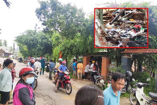 Nổ lớn sập nhà chôn vùi cả hai vợ chồng lúc rạng sáng