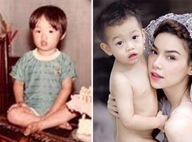 Bức ảnh  thuở nhỏ của Subeo giống ba Cường Đô La như lột.