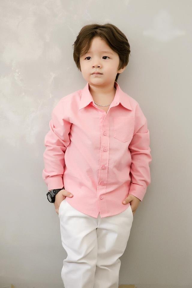 Quý tử nhà sao Việt tóc dài bồng bềnh, có bé trông như con gái-3