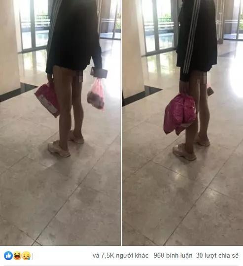 Thực tế thì cũng có rất nhiều trường hợp tương tự khiến hội shipper đỏ mặt tía tái. Mặc đúng chiếc quần lót, trên áo khoác đi nhận ship, cô gái trẻ khiến dân tình ngán ngẩm.