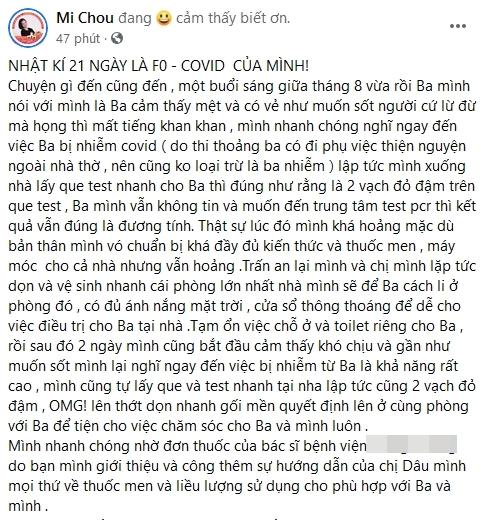 Người chăm sóc con gái Mai Phương nhiễm Covid-19-1