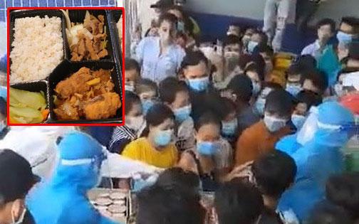 Clip: Gần chục cán bộ truy đuổi F0 định chuồn khỏi điểm xét nghiệm-7