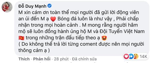 Duy Mạnh đã có ngay chia sẻ khi vừa về nước-2