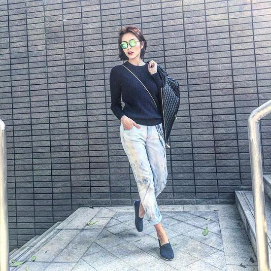 Hà Tăng tự tay cắt tóc ngắn khoe visual gợi nhớ cô Trúc bán sách-7