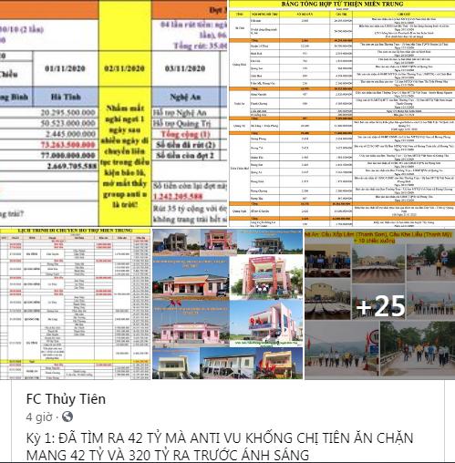 Chồng Thủy Tiên làm rõ tin đồn nhận 320 tỷ, nuốt 42 tỷ-4