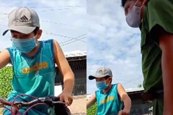 Clip: Cậu bé xin qua chốt kiểm dịch, trả lời cán bộ mà ai nấy chết lặng