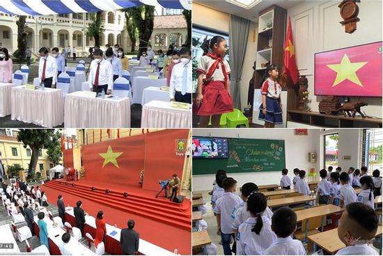 TP.HCM: Lễ khai giảng dành 1 phút mặc niệm người tử vong vì Covid-19