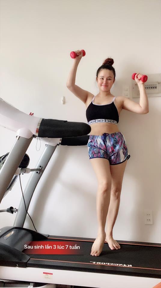 Vy Oanh quyết thoát kiếp mẹ sề dù đã chán triệt mỡ sau sinh lần 3-4