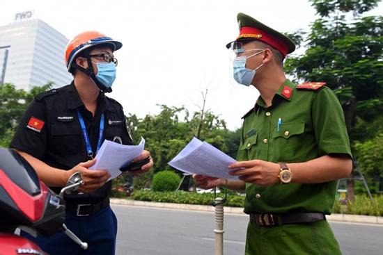 Quy trình, thủ tục cấp giấy đi đường tại 'vùng đỏ' Hà Nội từ ngày 6/9