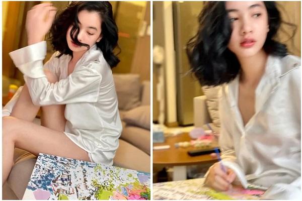 Cẩm Đan tung ảnh khai giảng chuẩn nữ thần khác hẳn vẻ sexy hiện tại-13