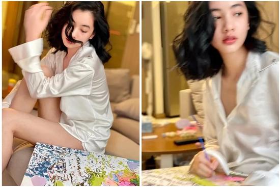 Cẩm Đan 'mặc như cởi' sau tin đồn chia tay chồng cũ Lệ Quyên
