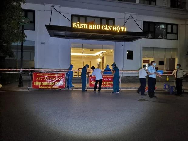 Hà Nội phong tỏa tòa T1 Times City sau khi 4 người dương tính-1
