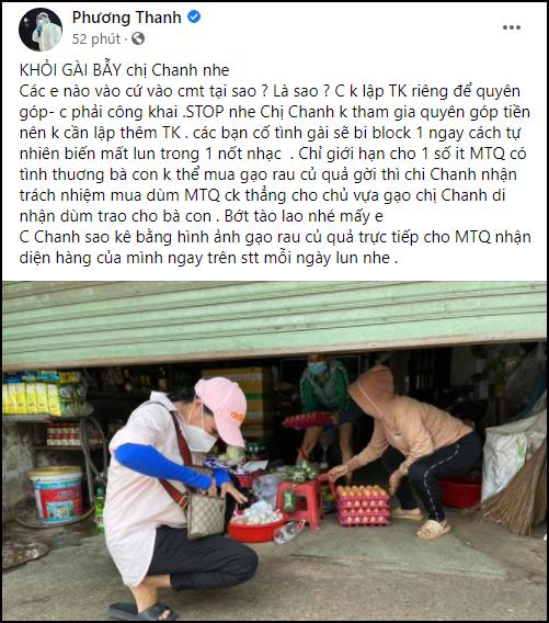 Phương Thanh phản ứng cực tỉnh khi bị gài bẫy sao kê-1