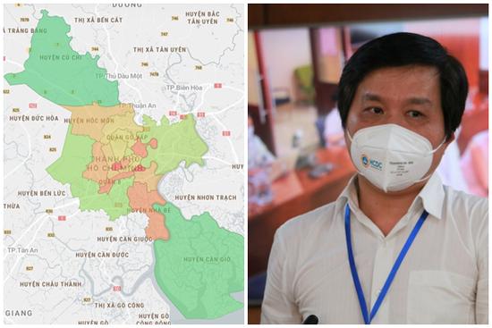 Tỷ lệ dương tính các vùng nguy cơ ở TP.HCM hiện ra sao?