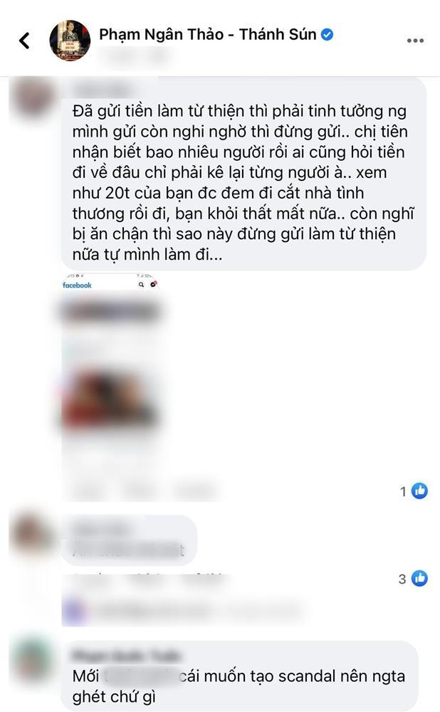 Thánh sún Ngân Thảo bị mắng khi đòi Thủy Tiên sao kê từ thiện-3